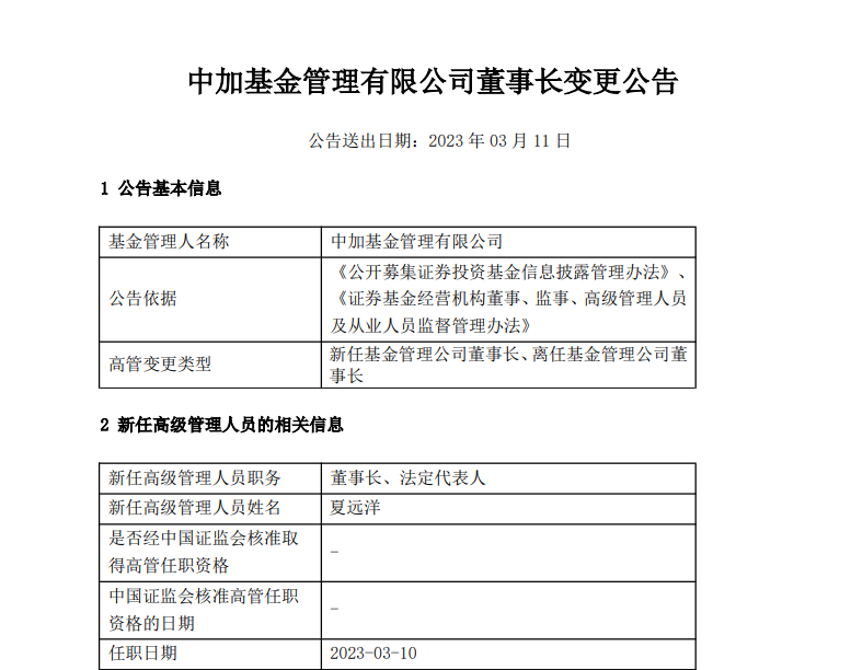 又有基金董事长离职！“领头羊”扎堆换人是啥情况？