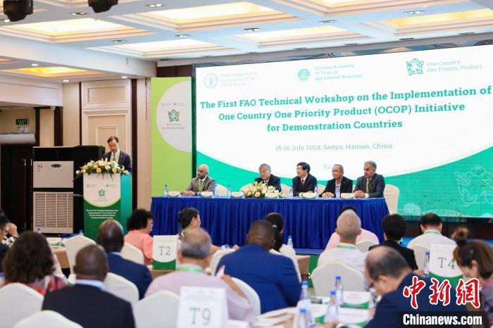 FAO“一国一品”倡议示范国代表聚三亚探讨特色农产品绿色发展